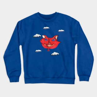 Cat Balloon Crewneck Sweatshirt